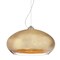 Besa Lighting Brio 14 Cord Pendant, Gold Foil, Satin Nickel Finish, 1x75W Incandescent 1KX-4345GF-SN - alternate 1